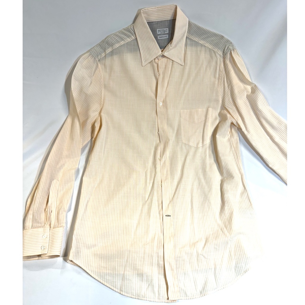 Brunello Cucinelli Striped Dress Shirt